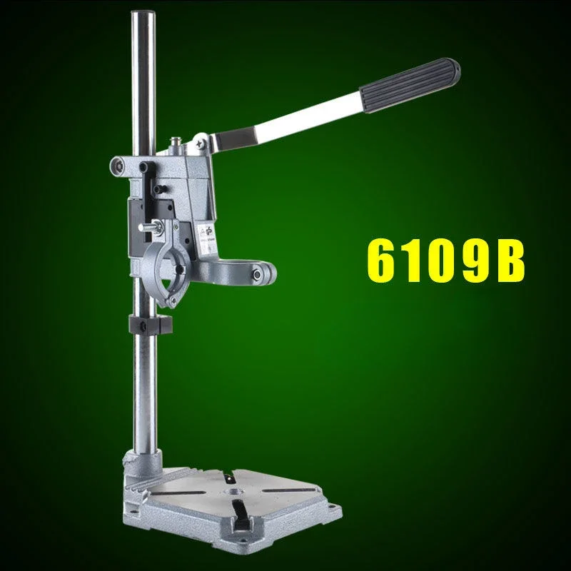 Multi-function Electric Drill Stand Woodworking Drilling Positioning Table Bench Drill Holder Mini Vice Pliers Bench Clamp