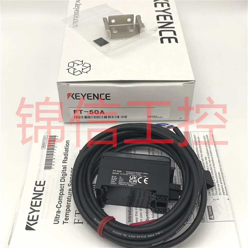 New Original KEYENCE/KEYENCE FT-55A FT-50A Flow Amplifier With Mounting Panel