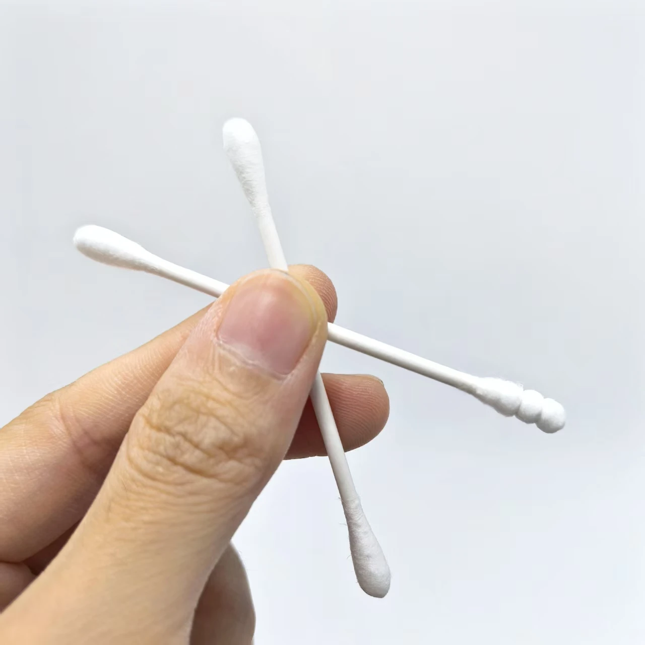 500 قطعة/1000 قطعة مسحات قطنية لزجاجة التجربة الكيميائية ، مسحات قطنية مزدوجة الأطراف ، مسحات قطنية هدية للمهرجانات