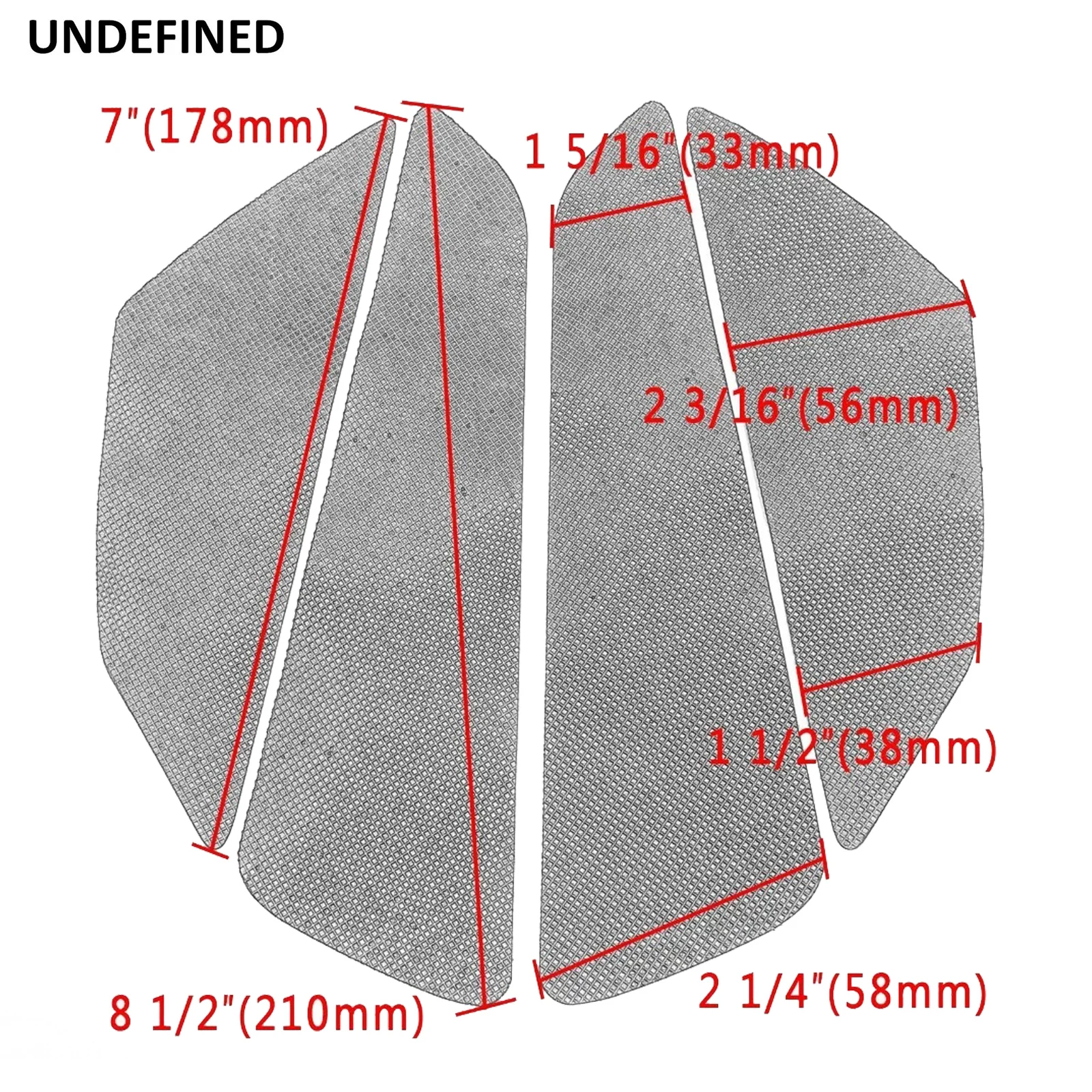 Universal Kraftstoff tank Traktion Seiten polster Motorrad Gummi Aufkleber schwarz Gas Knie Griff Schutz Aufkleber für Honda Yamaha Suzuki CB