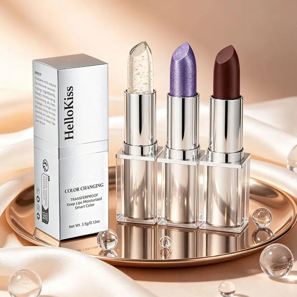Lasting Transferproof Waterproof Lipbalm Temperature Color Changing Lipstick Deeply Nourishing Blue Enchantress Charm Lip Makeup