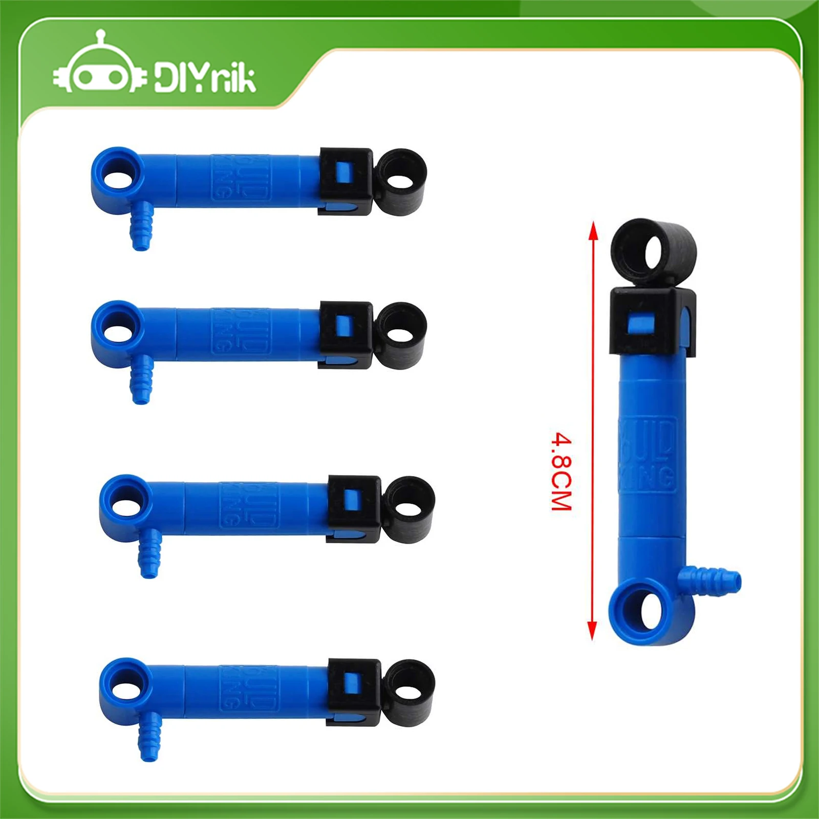 

1/2/5 PCS MOC Bricks 1*6 Air Pump Power Brick 19482 Compatible with Legoeds DIY Building Blocks Car Toy