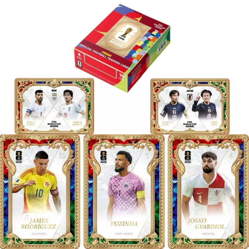 KAYOU - Tarjeta Coleccionable Oficial de la FIFA World Cup 2026 de PANINI, Serie Star, Jugador de Fútbol, Regalo para Fanáticos, Caja Original