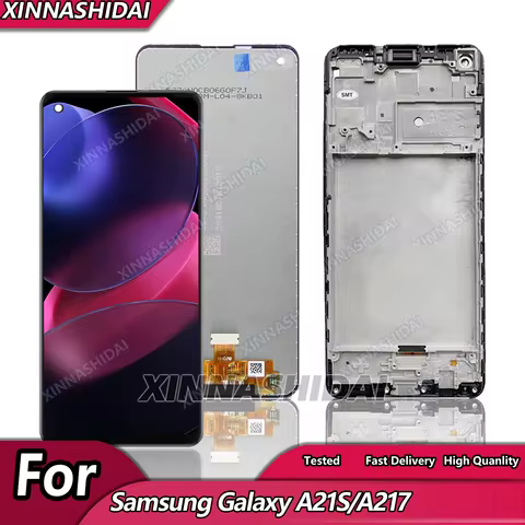 6.5'' LCD For Samsung Galaxy A21S SM-A217FN/DS LCD Display Touch Screen Digitizer For Samsung Galaxy A21s Replcement