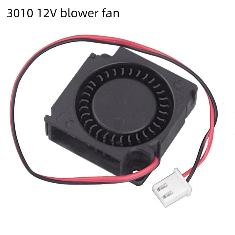3cm 3010 mini blower DC 12V turbo ultra-thin cooling fan 3D printer small fan