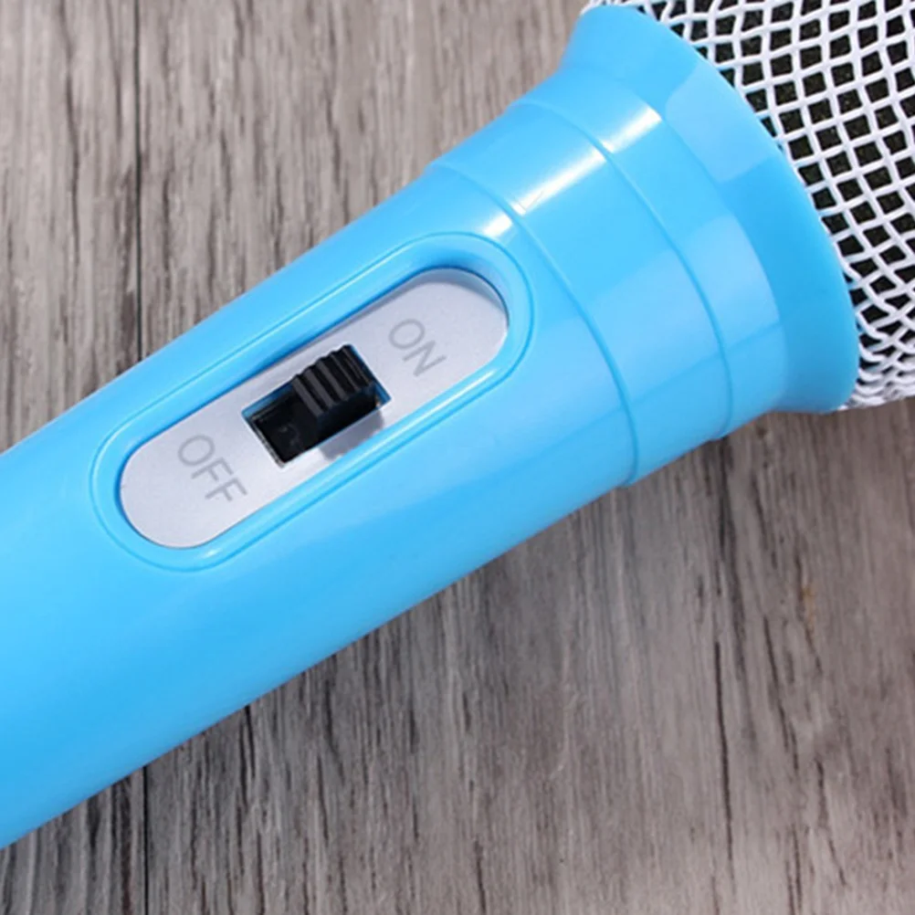 1Pcs Children Educational Machine Microphone Intelligent Robot PVC Musical Instrument for Kids Early Learning Electronic Musical