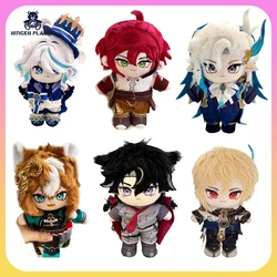 20cm Stuffed Genshin Impact Focalors Neuvillette Shikanoin Heizou Wriothesley Kaveh Kaeya Gorou Plush Dress-up Cotton Doll Toys