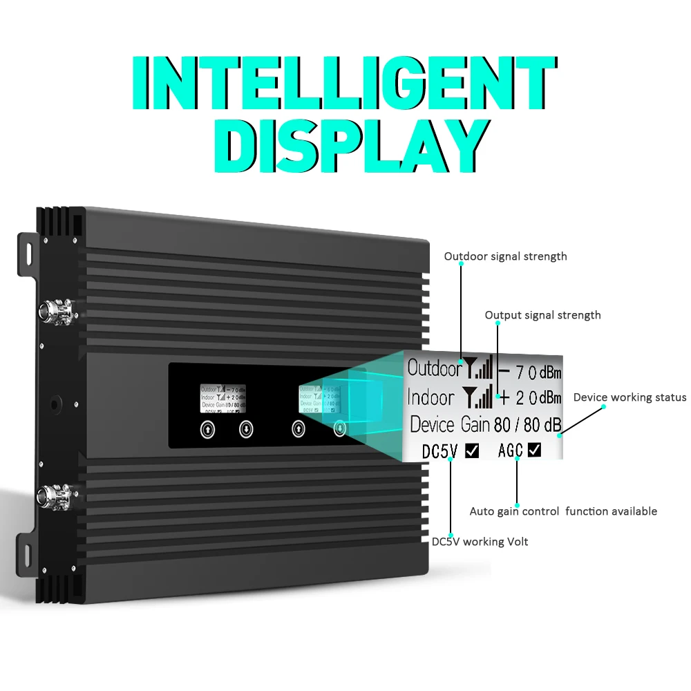 

Hot sale ATNJ Complete Kit Triple band 850/1900/AWS1700/2100mhz mobile repeater 2G 3gG4G signal booster cellular amplifier