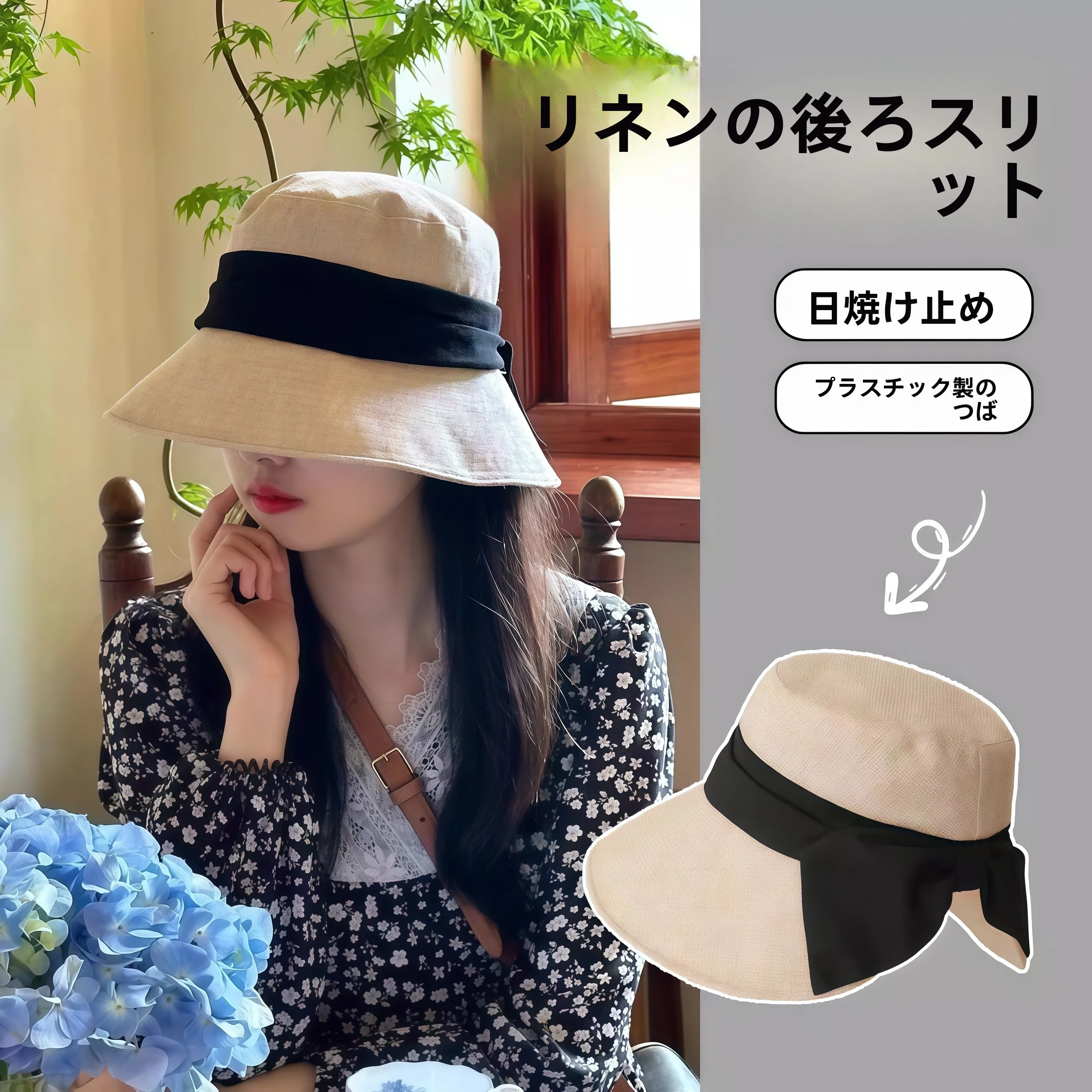 japanese-style-cotton-linen-knot-fisherman-hat-women-summer-large-brim-sun-protection-breathable-lightweight-post-s