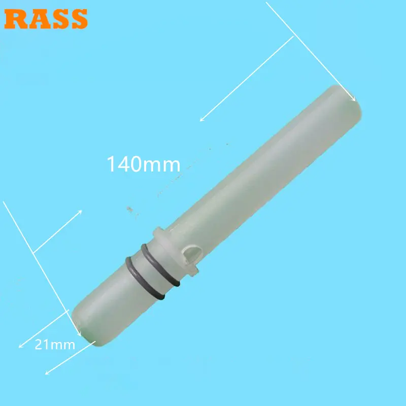 2 Pieces Puffing Air Tube Expansion Pipe 140mm Length For Guangli Soft Serve Ice Cream Machines 21mm