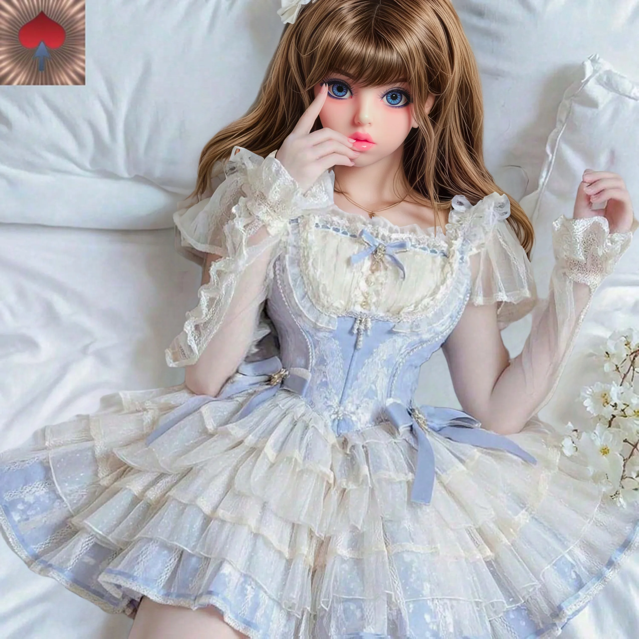 31.5in/80cm anime doll,perfect girlfriend, detachable head with wig,adjustable body made of TPE material,soft(without clothes)