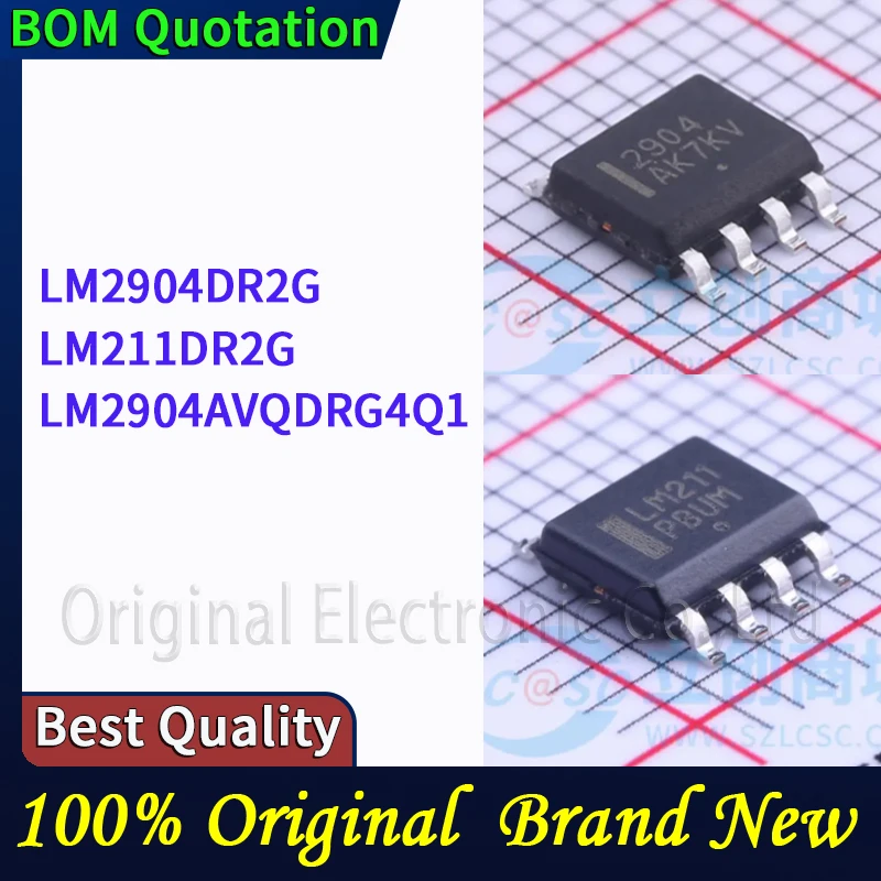 

5 шт./лот LM2904DR2G LM211DR2G LM2904AVQDRG4Q1 В наличии Оригинальные высококачественные товары