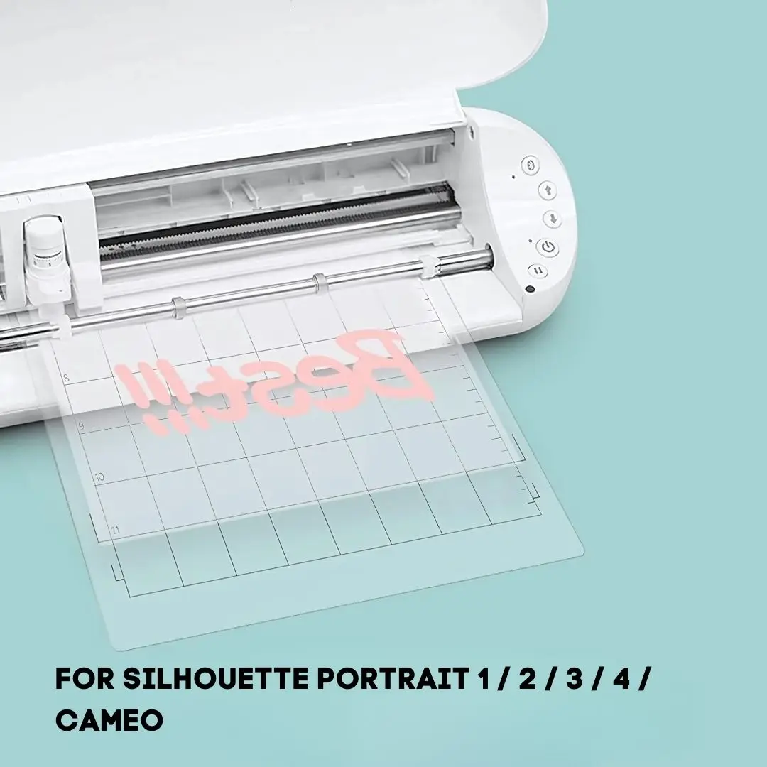 Tapete de corte de PVC de 8x12 pulgadas para silueta, papel artesanal, tablero de grabado artístico duradero multifuncional, almohadilla de costura