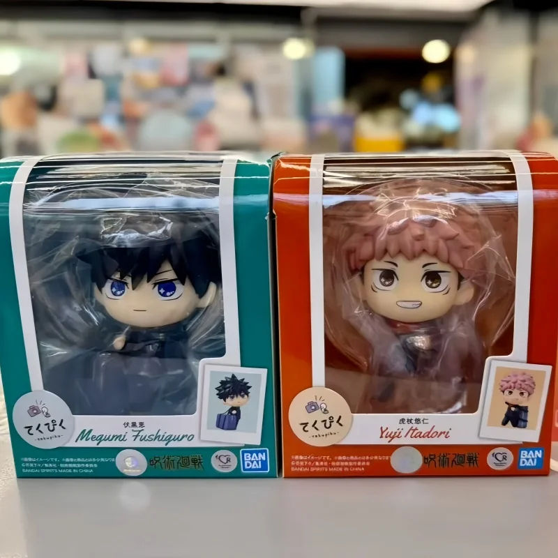 

Bandai Jujutsu Kaisen Anime Gojo & Suguru & Itadori & Megumi Original Anime Figure Action Figures Model Figurine Collection Toy