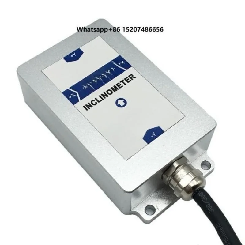Dual Axis Inclinometer BWS2800 Accuracy 0.001 Deg Analog and Digital Output RS232 0-20mA Tilt Angle Sensor