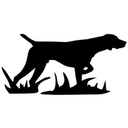 Car Sticker Personalized Hunting Dog Stylish Vivid Car Styling Bumper Accessories Waterproof Sunscreen Vinyl Decal,