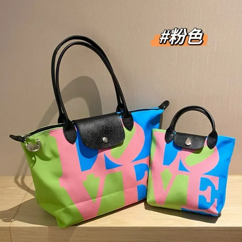 NEW Fashoin Handbags Letter Print Fashion Large Shoulder Bags Tote Crossbody Bag For Women