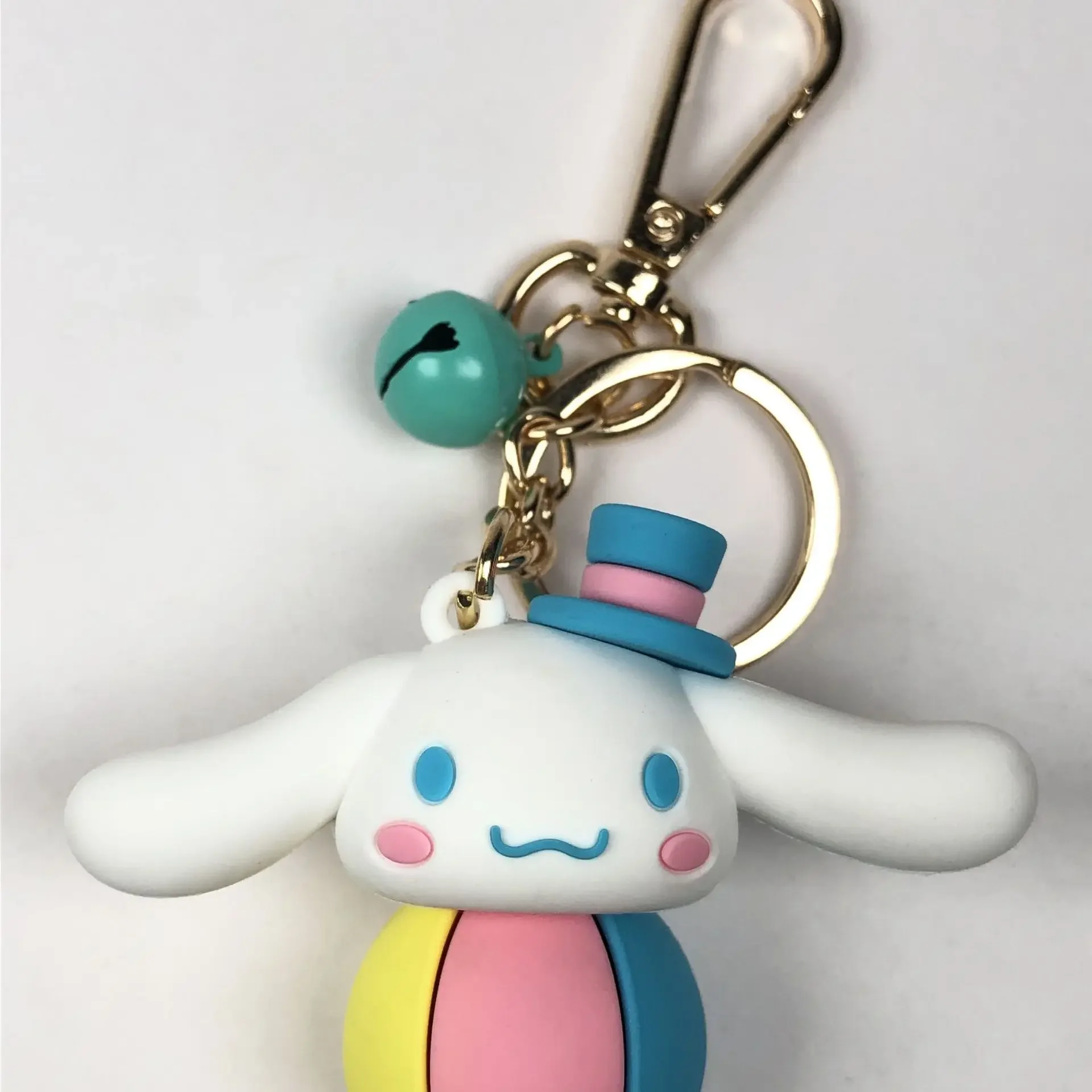 Hello Kitty Cinnamon Dog Anime Keychain Doll Key Chains Creative Small Pendant Sanrio Mobile Phone Bag Accessories Girls Gifts