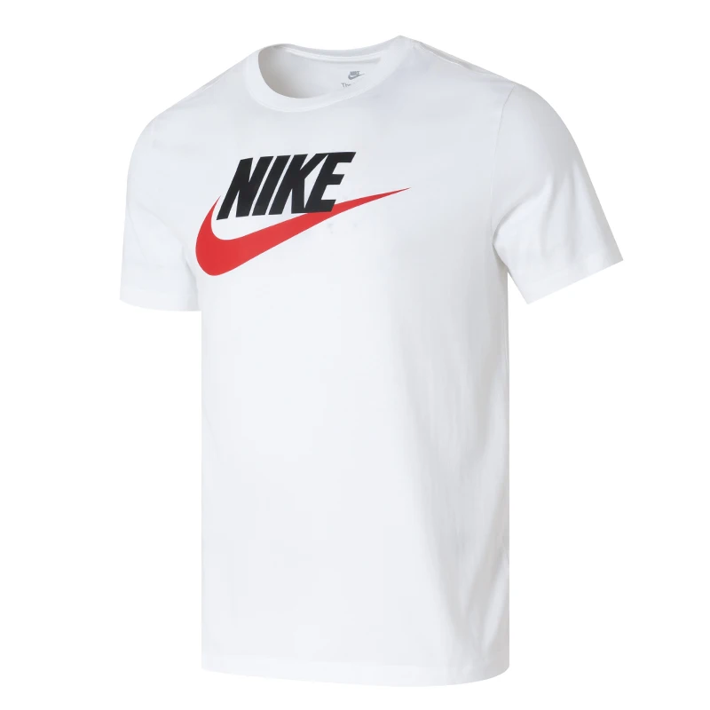 

Nike Men's T-Shirt Nsw Tee Icon ft Loose Breathable Sportswear Fitness Training Half-Sleeve Cotton Short-Sleeve Dx1986-101