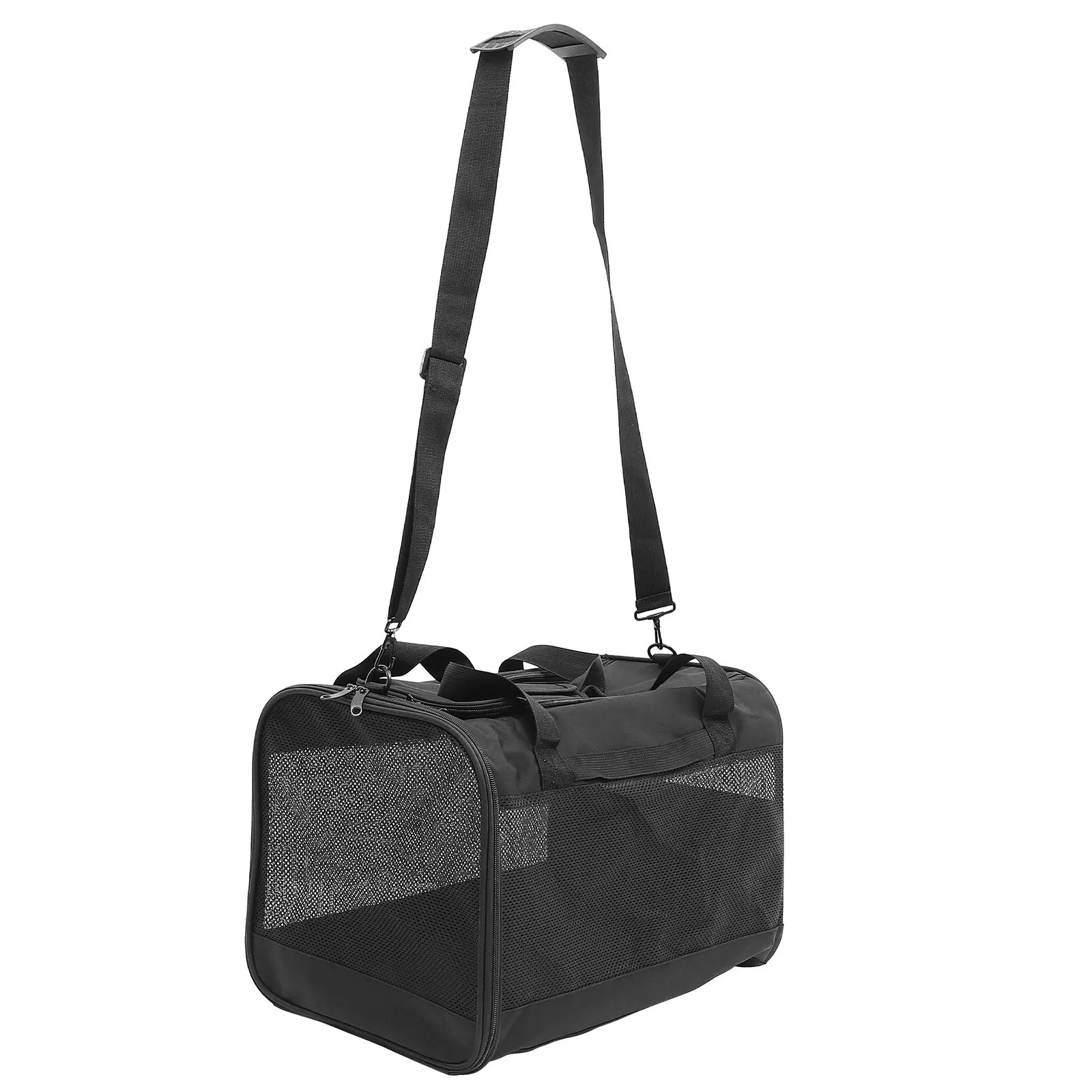 

Foldable Single Shoulder Pet Carrier Wear-Resistant Dog Bag Small Breathable Puppy Carrier Portable Adjustable Strap Cat