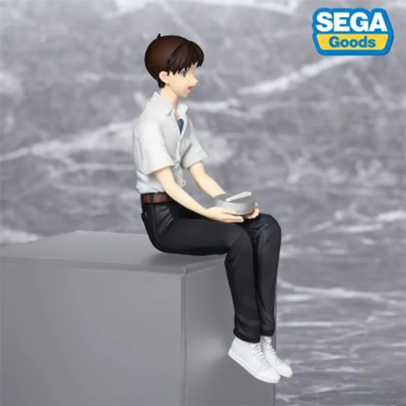 【أصلي 100%】SEGA Evangelion Shin Gekijouban-Ikari Shinji-Premium Chokonose Figure Collection Series نموذج شخصية كرتونية