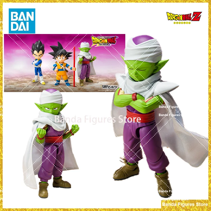 Original BANDAI S.H.Figuarts PICCOLO MINI DAIMA SHF Dragon Ball Z In Stock Anime Action Collection Figures Model Toys