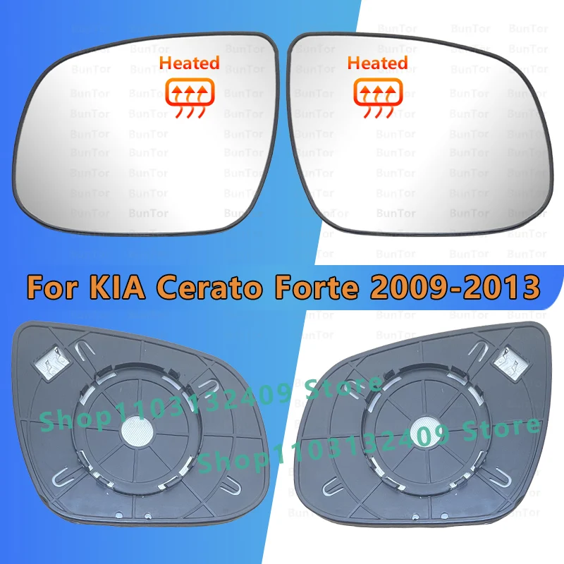 

Для KIA Cerato Forte 2009 2010 2011 2012 2013, боковое зеркало заднего вида с подогревом/87611-1M000 87621-1M000/детали зеркала заднего вида автомобиля