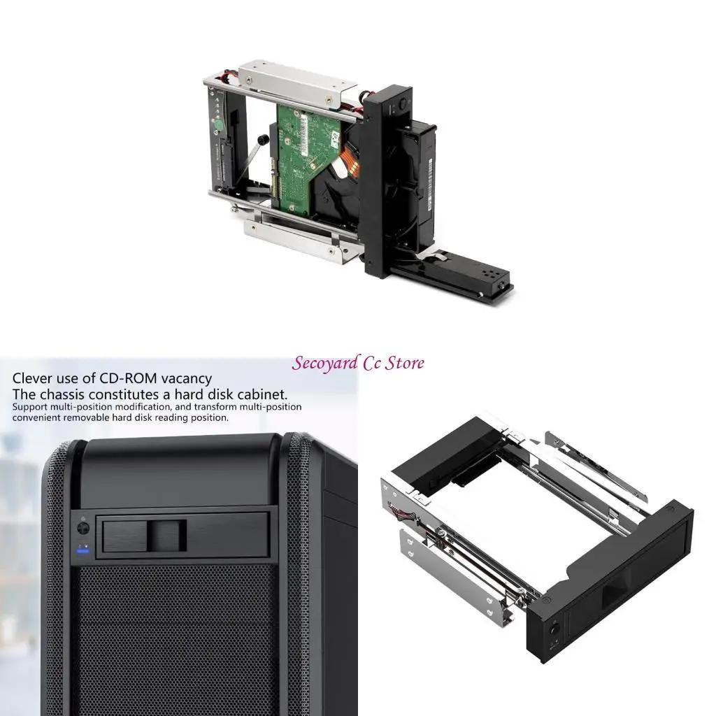 

N3UC Internal 3.25inch ROM Mobile Rack Mounting Bracket Frame Enclosure 3.5inch