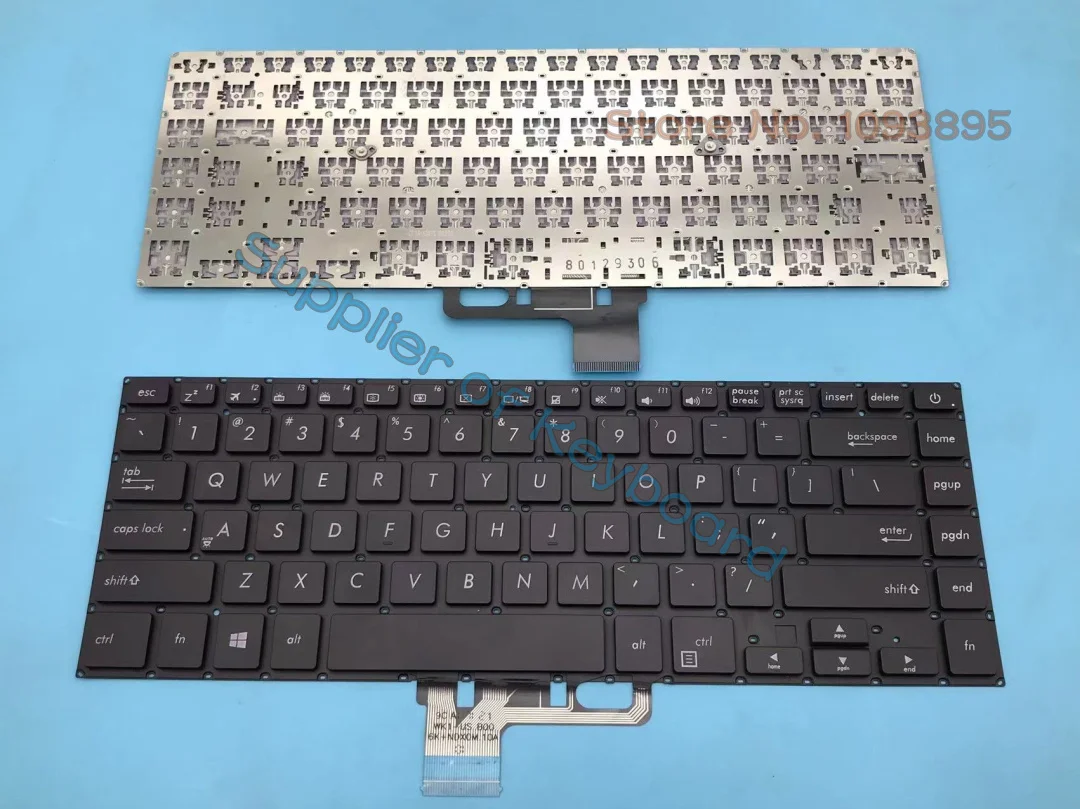 New For ASUS ZenBook Pro UX550VD UX550VE UX550GD UX550GE UX580GD UX580GE Laptop English Keyboard