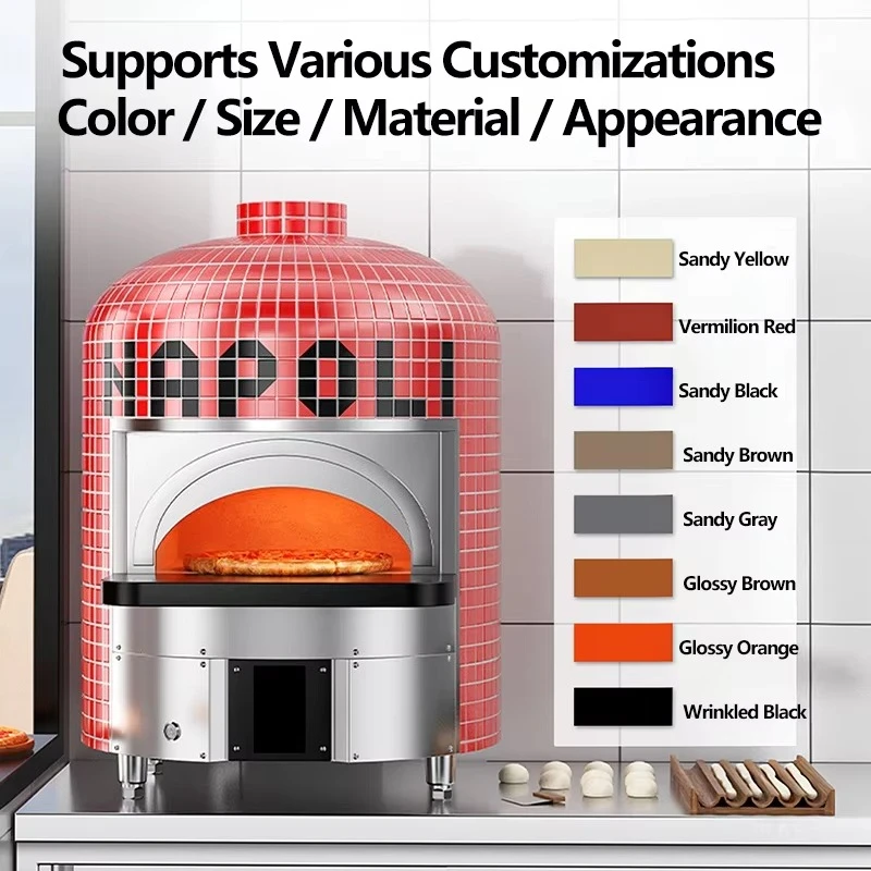 2026 New FL New Pizza Oven-Italian Wood/Gas/Electric Napoli Kiln with High Productivity for Indoor/Outdoor Use Customized