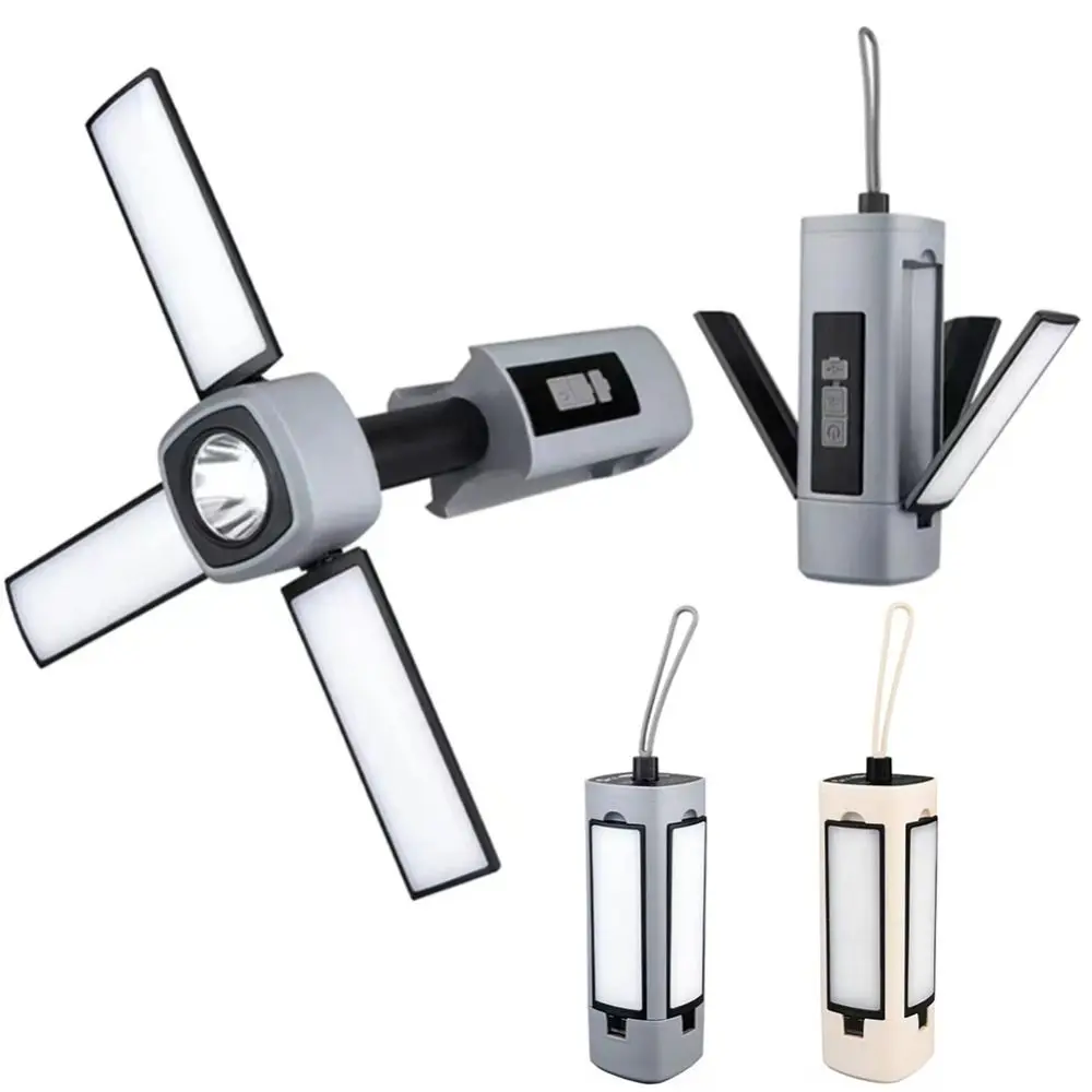 

Foldable LED Camping Light Telescopic Rechargeable Hanging Camping Lamp 1800mAh Portable Flashlight Camping Accessories