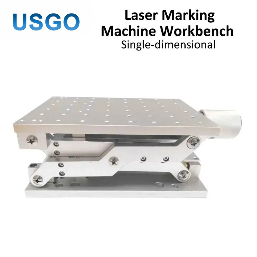 USGO Z Axis Moving Table 210*150mm Working Platform Manual Lift Lab Jack DIY Part for Portable Laser Engraving Machine