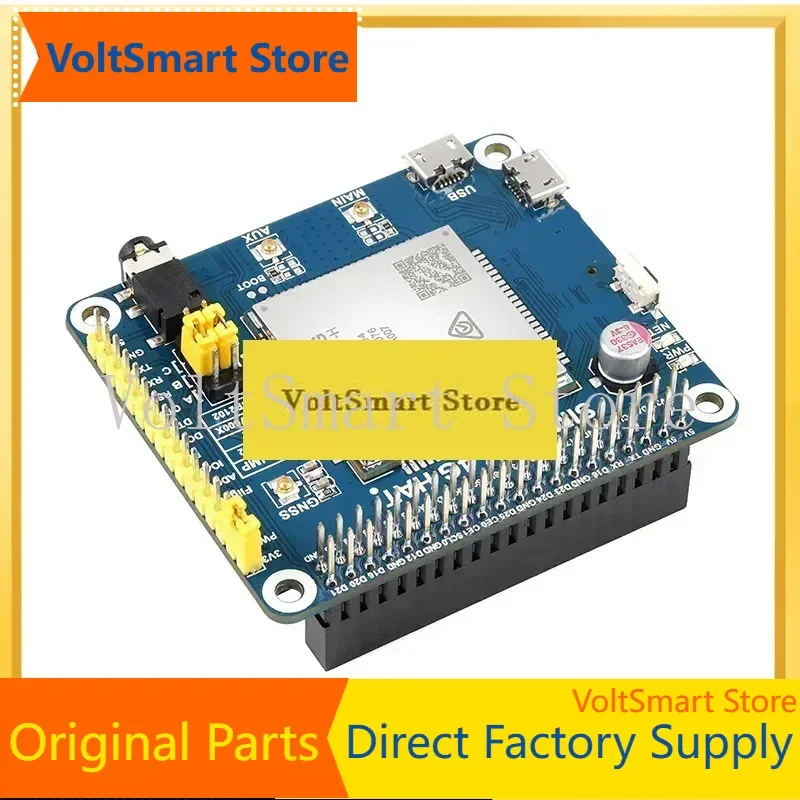VoltSSIM7600G-H/CE 4G Expansion Board-GNSS Positioning Supports LTE Cat-1/3G/2G Compatible With Raspberry Pi/Jetson Nano For Glo
