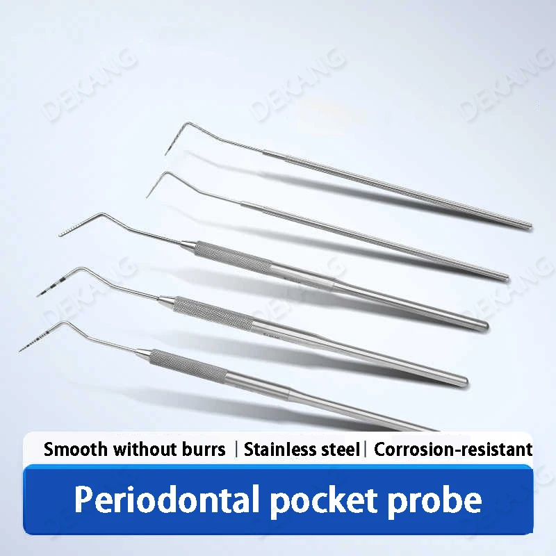 Periodontal Pocket Gauge Probe - Stainless Steel Instrument