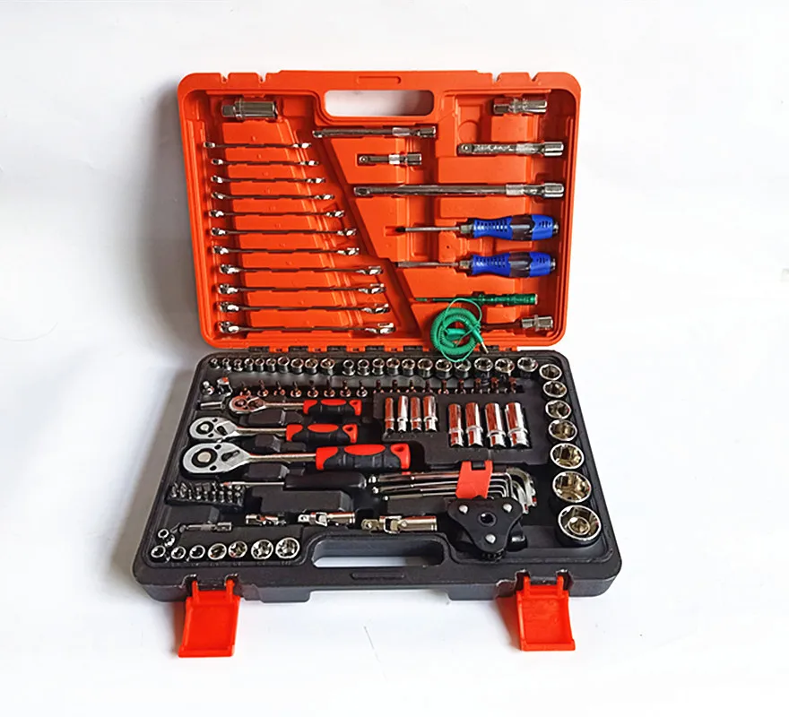 

Suitable for supplying automobile maintenance sets 121 pieces sleeve wrench combination tool sleeve wrench hardware toolbox