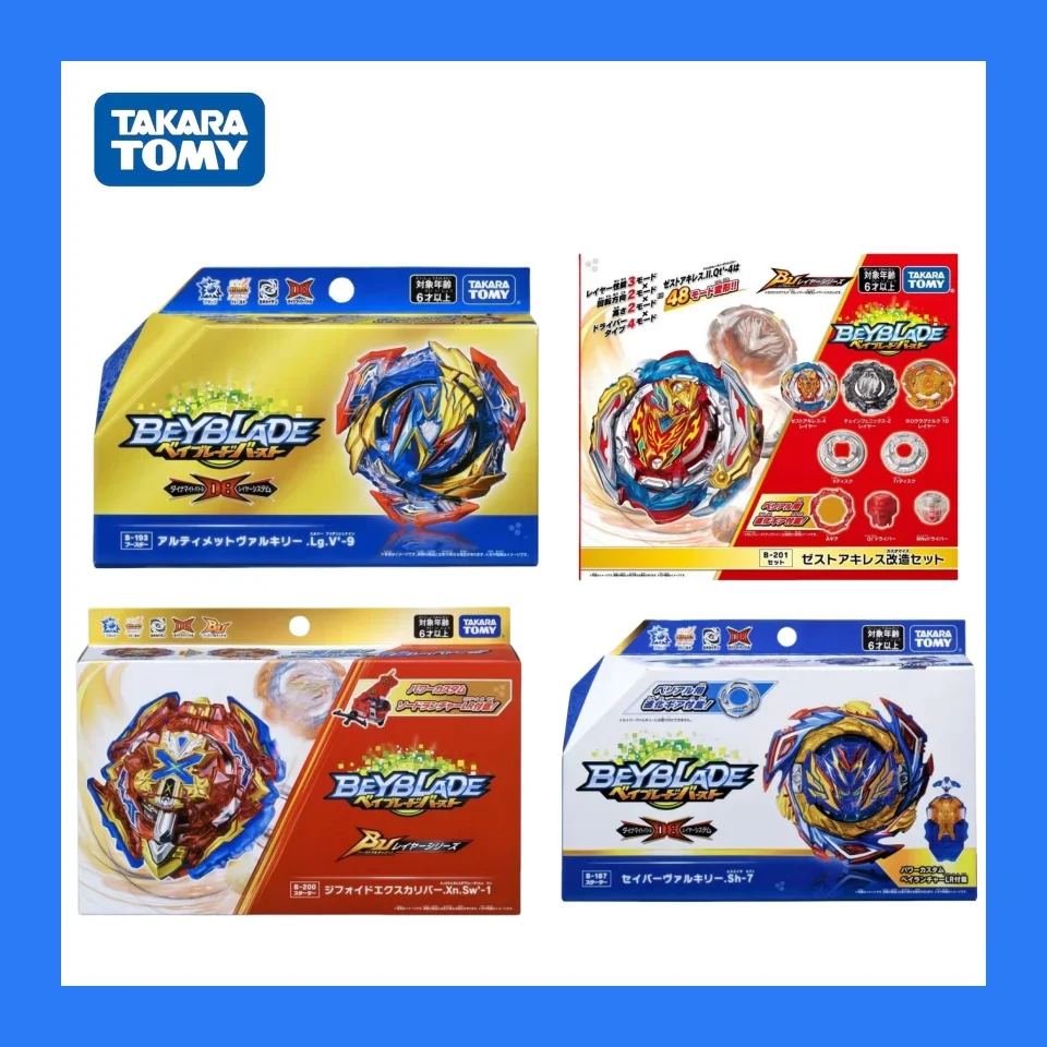 Original TAKARA TOMY 100% New Beyblade Burst B193 Booster Ultimate Valkyrie.Lg.V\'-9 Children\'s Toys Gifts