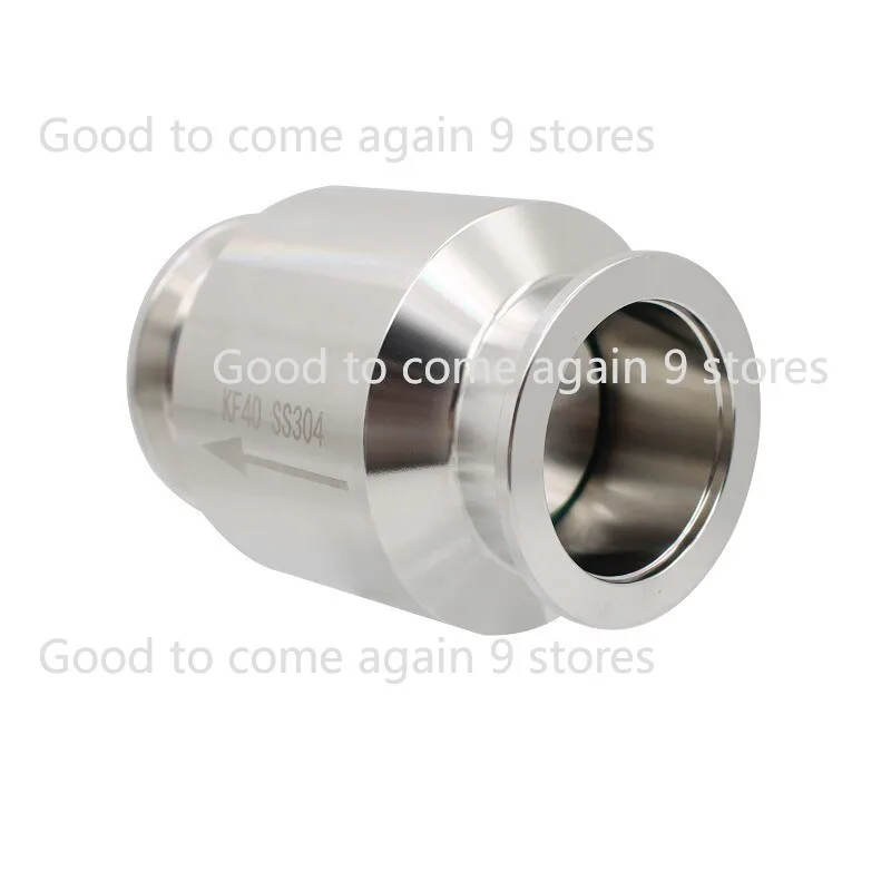 KF16 KF25 KF40 KF50 304 Stainless Steel Vacuum Check Valve KF Exhaust Check Valve Vacuum Pump Check Valve