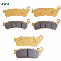Pastillas de freno delanteras y traseras para motocicleta, disco para Honda VFR800 VFR 800 2011 2012 2013 CB1000 1000R CB1000R CB 1000 R ABS 2009-2016