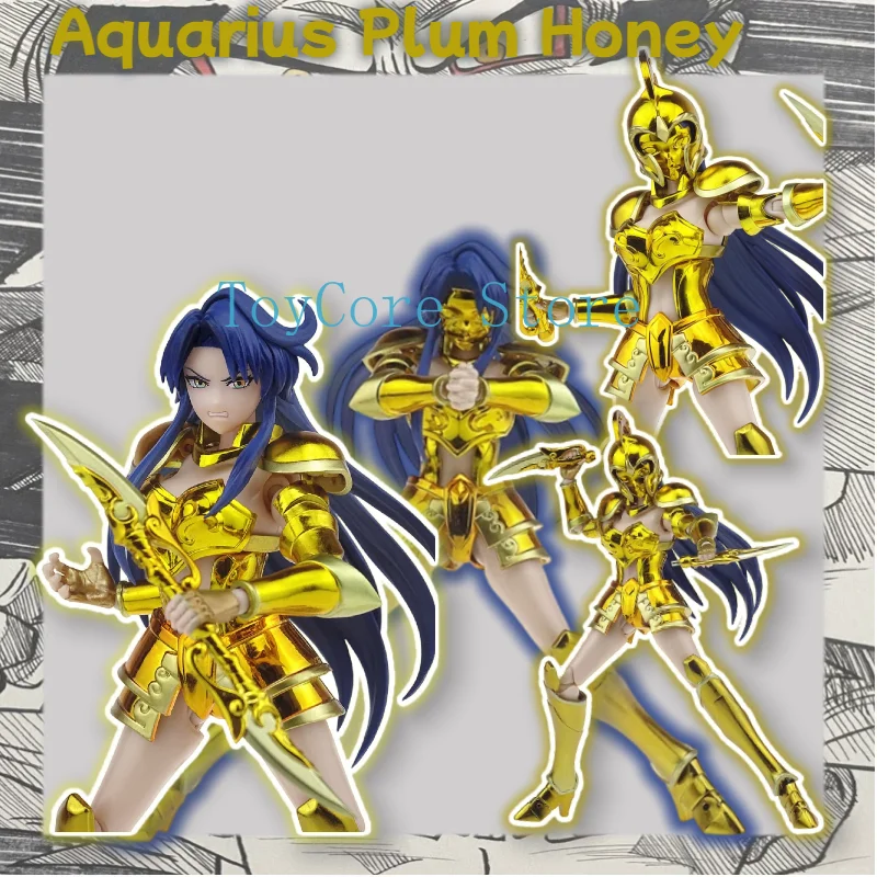

In Stock GT Female Aquarius Sacred Contract Saint Cloth Myth Aquarius Mimiru 18cm Articulated Action Figure Collectible Gift