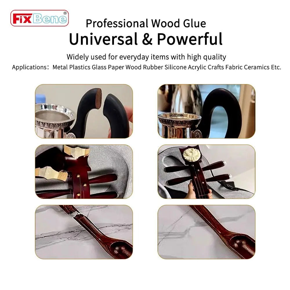 Профессиональный суперклей для дерева, прочный мгновенный прозрачный жидкий клей, цианоакрилат, металл, резина, пластик, керамика, модель обуви