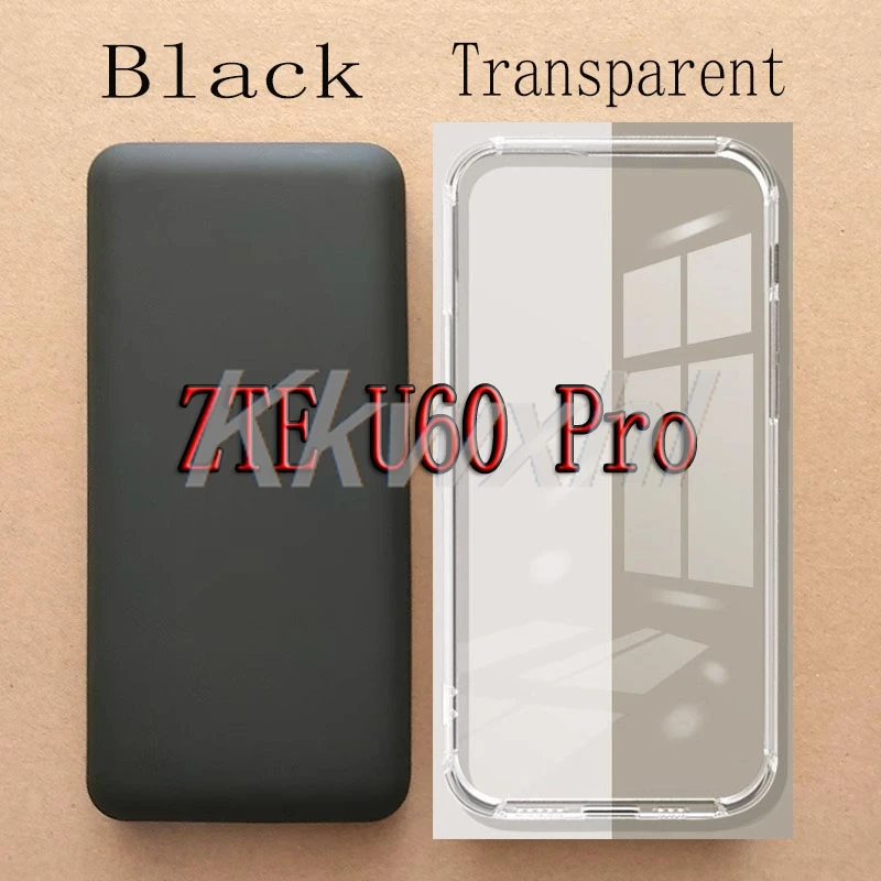 Image of Für ZTE U60 Pro MU5250 WiFi7 Original Schutzhülle Zurück Weiche TPU Abdeckung AUF ZTEU60Pro U60Pro Fall
