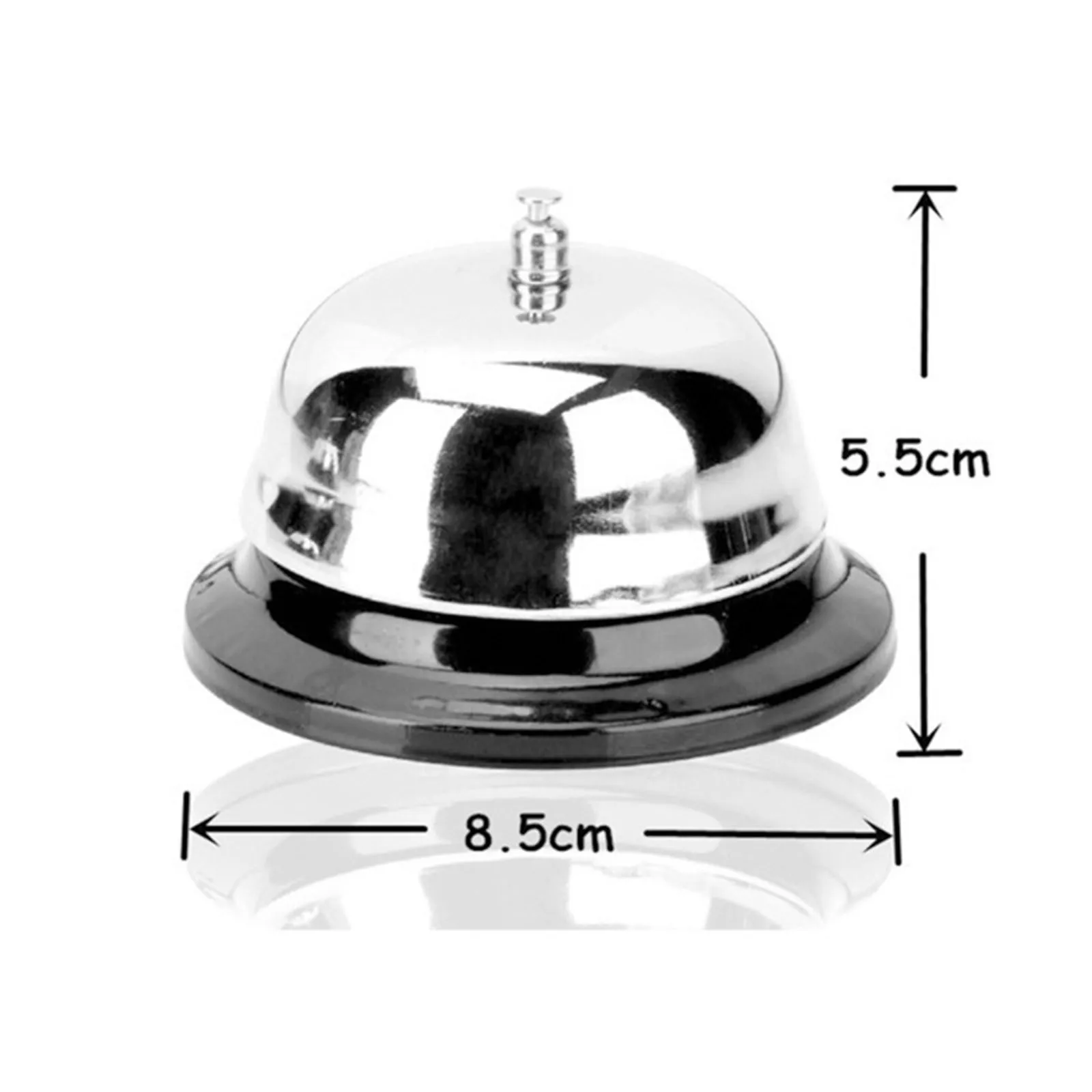 Calling Bell Service Desk Convenient Stainless Steel Calling Bell Restaurant Kitchen Summoning Bell Home Accessories Tools