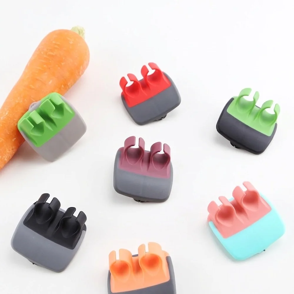 Ergonomic Finger Peeler Stainless Steel Cutter Fruit Vegetable Scraper Kitchen Tool Compact Portable Peeling Equipment