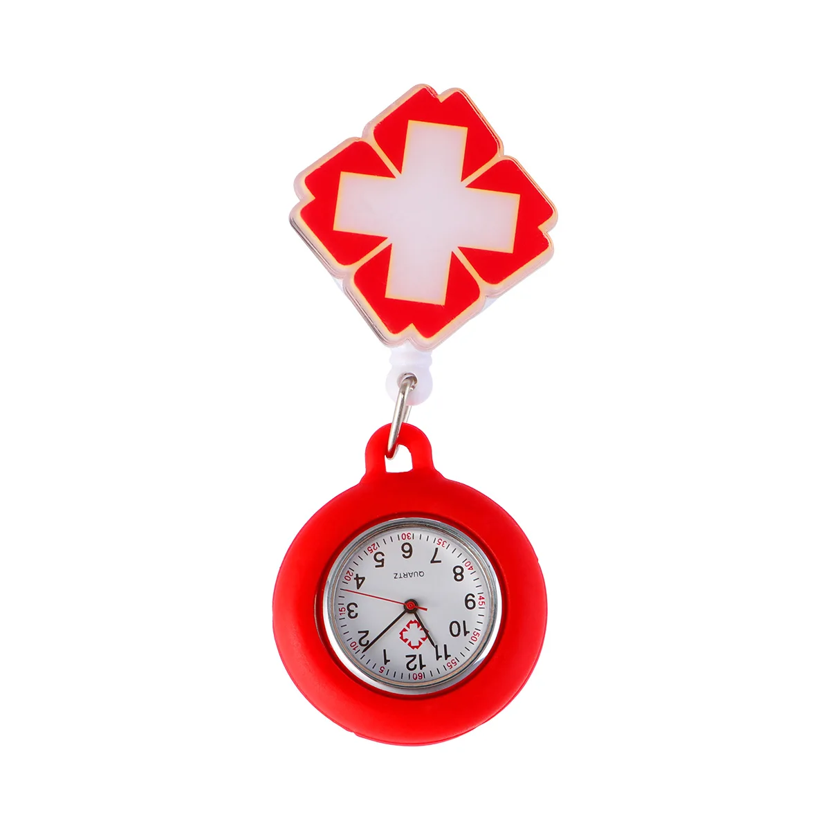 

Nurse Watch Durable Lightweight Accurate Time Keeping Gifts Telescopic Pocket Portable Medical Hanging Pocket Watch
