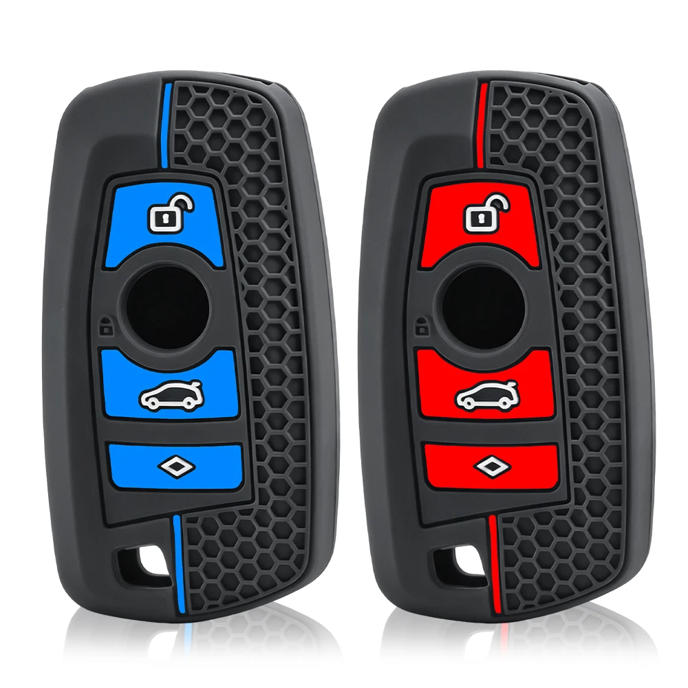 2026 Fashion Silicone Car Key Case Cover for BMW F10 F15 F16 F20 F30 F18 F25 X1 X3 X4 X5 X6 1 3 5 7 Series M5 M6 320i 530i 550i