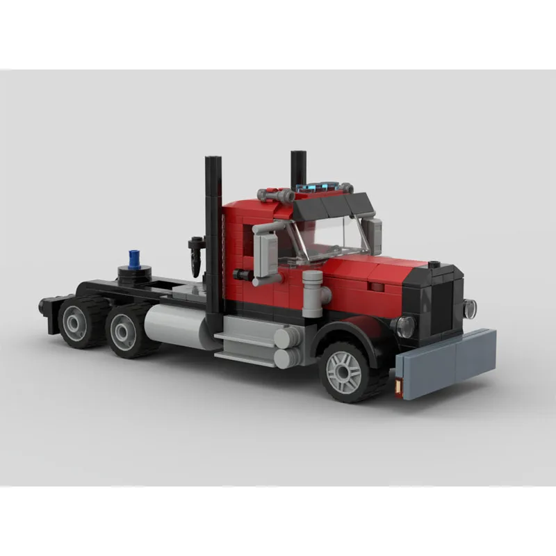 

MOC-183696 City Cargo Tank Truck Building Blocks Model, 570Pieces, Creative Toy for Boys, Children's Birthday and Christmas Gift