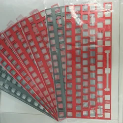 PMO Wave75 Keyboard Positioning Board Custom Fr4 Pom Pc Pp Carbon Fiber Brass Anode Aluminum PCB Diy Gamers Design Accessories