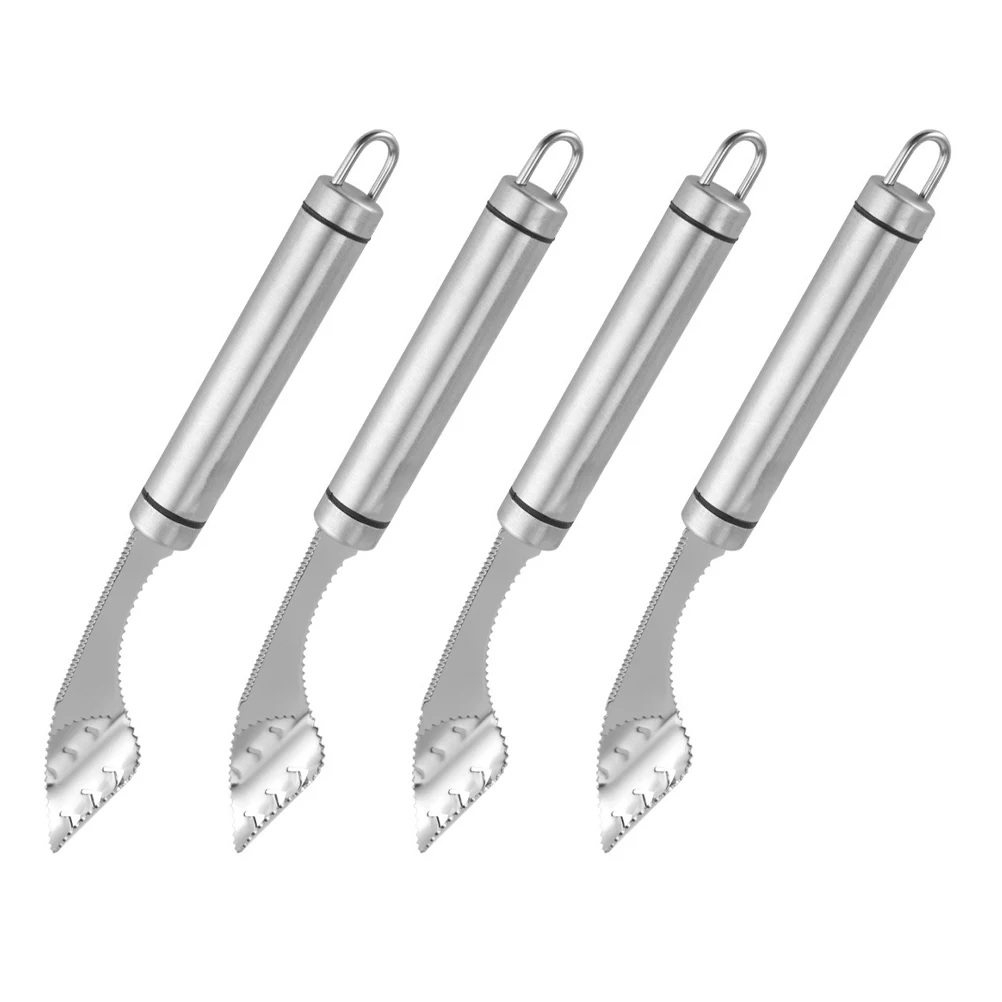 

Stainless Steel Pepper Corer Tool for Removing Chili Jalapeno Cores Kitchen Gadget Vegetable Fruit Tool Serrated Inner