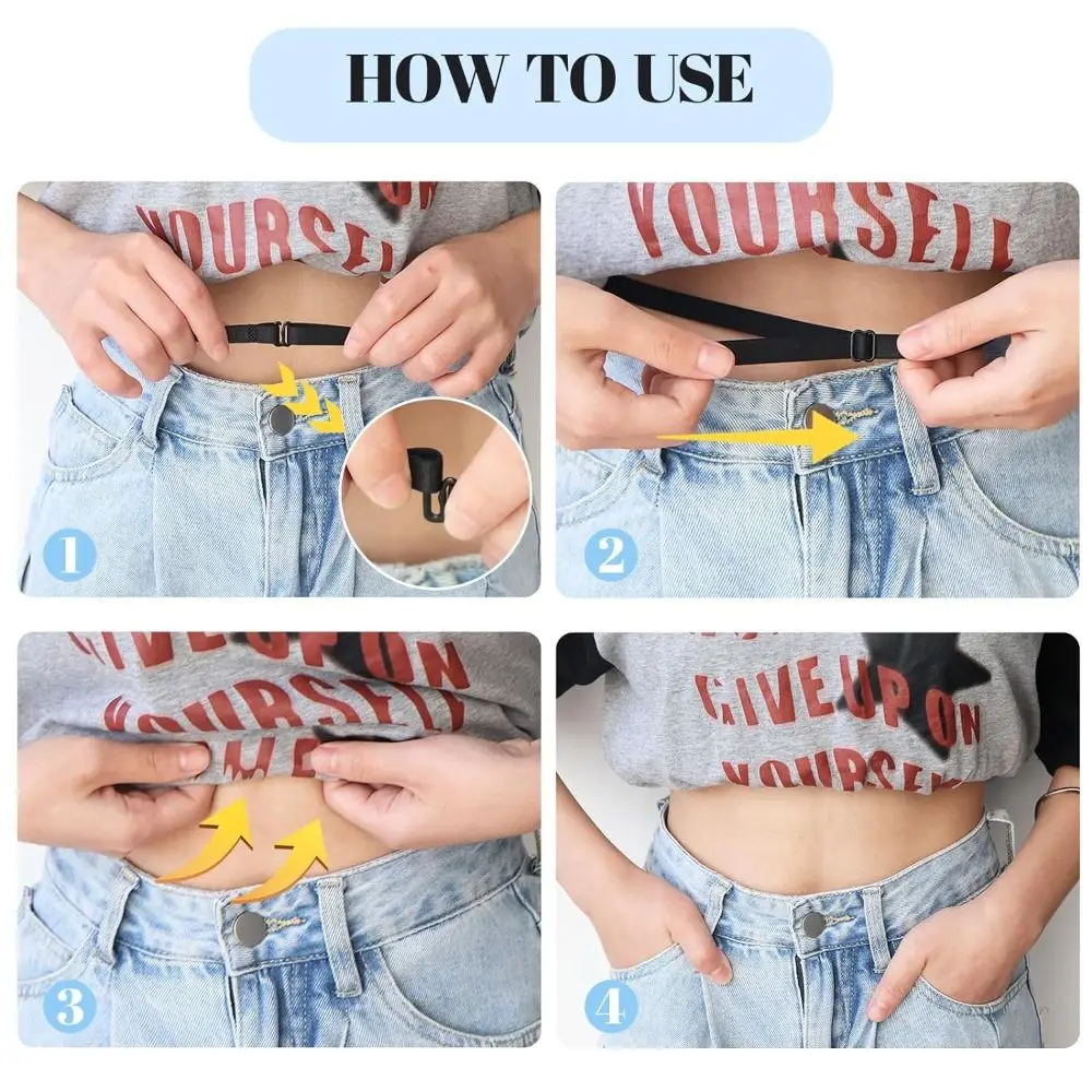 New Highly Elasticity Crop Adjustable Band Adjustable Durable Crop Tool for Shirt Elastic Belts For Transform The Way Your Tops