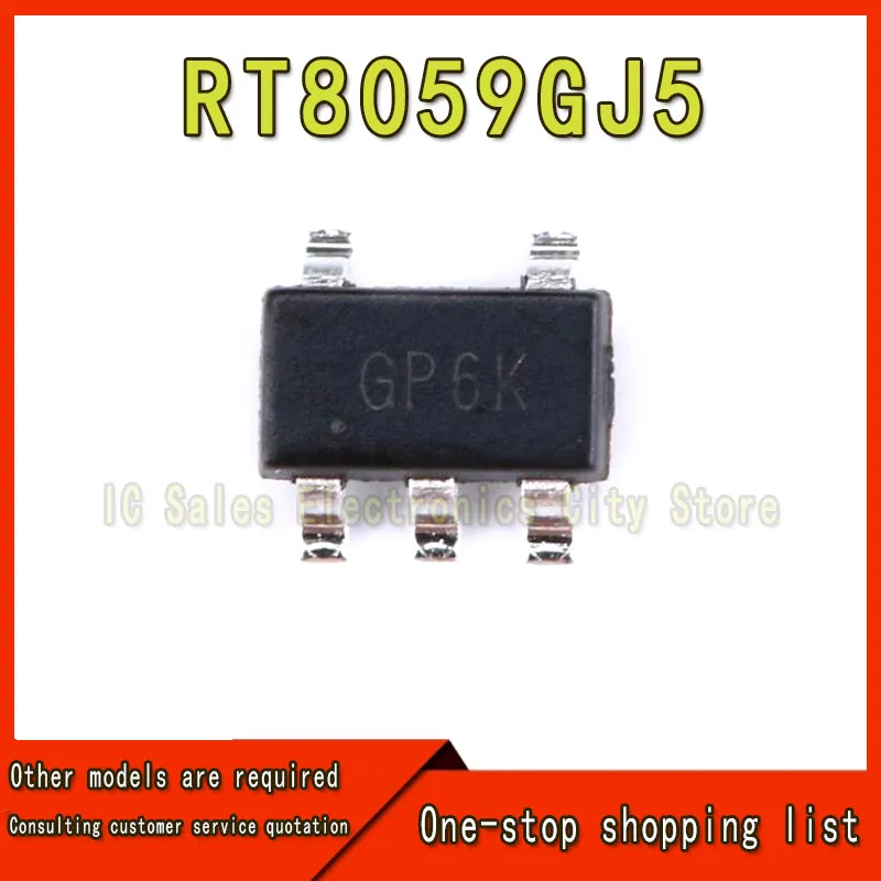 10Pcs RT8059GJ5 SOT23-5 RT8059 Sot Sot-23 RT8008GB RT8008 RT8259GJ6 RT8259 RT8514GJ6 RT8514